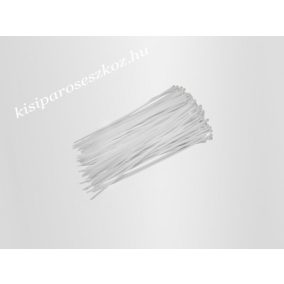 Gyorskötöző, fehér 10cm