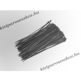 Gyorskötöző, fekete 20cm