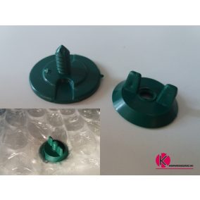 Műanyag fóliarögzítő csavar